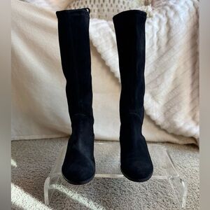 Stuart Weitzman Classic Black Over the Knee Boots
